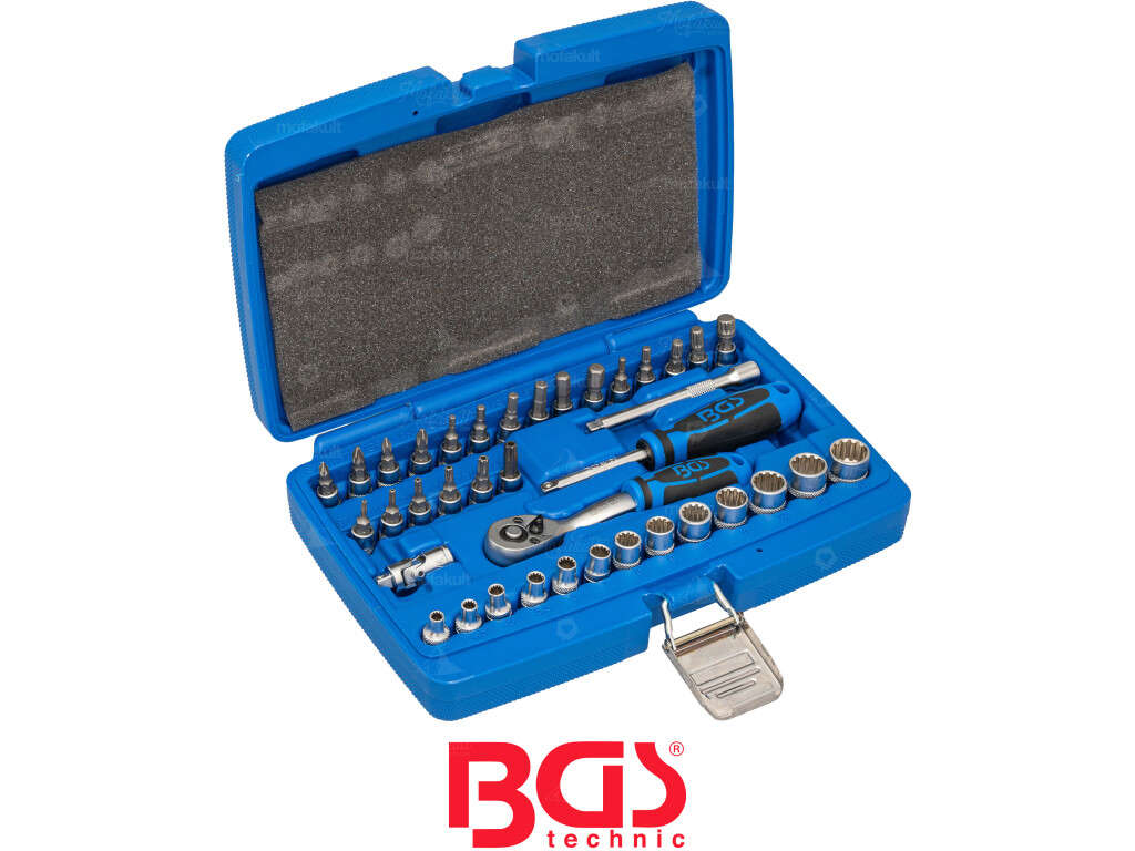 BGS 1/4" Set Steckschlüssel 39-teilig BGS 1/4" Set Steckschlüssel 39-teilig
