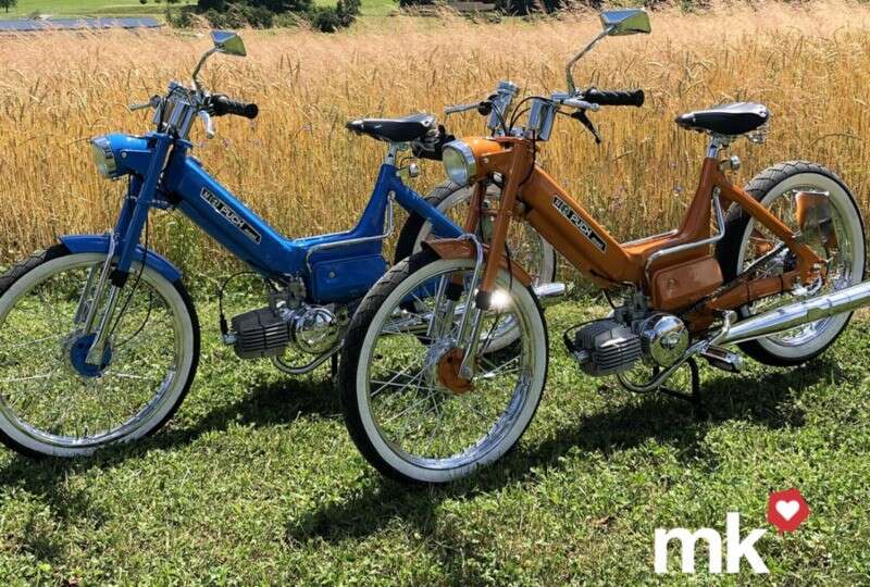 Es lohnt sich, sein Mofa in einem guten, rostfreien Zustand zu halten Es lohnt sich, sein Mofa in einem guten, rostfreien Zustand zu halten