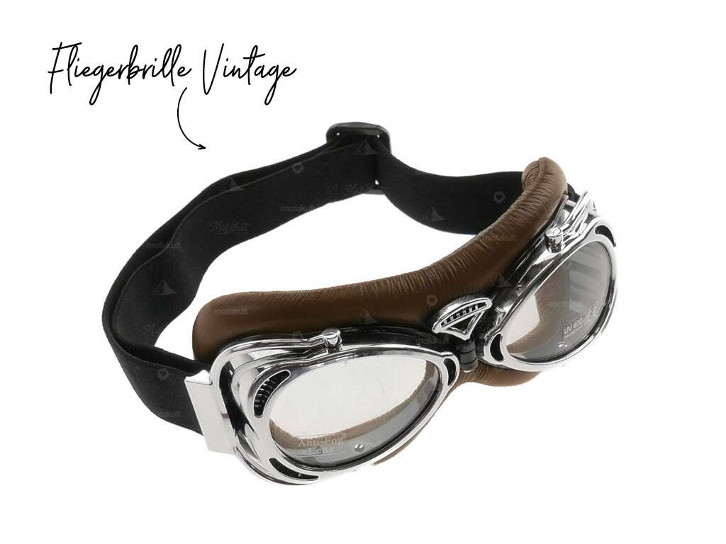 Fliegerbrille Vintage braun Fliegerbrille Vintage braun