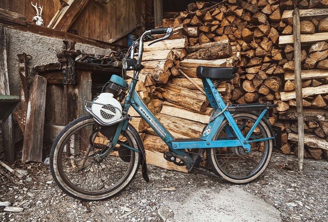 Wunderschöne Vintage Solex, die ein sicheres Schloss verdient hätte Wunderschöne Vintage Solex, die ein sicheres Schloss verdient hätte