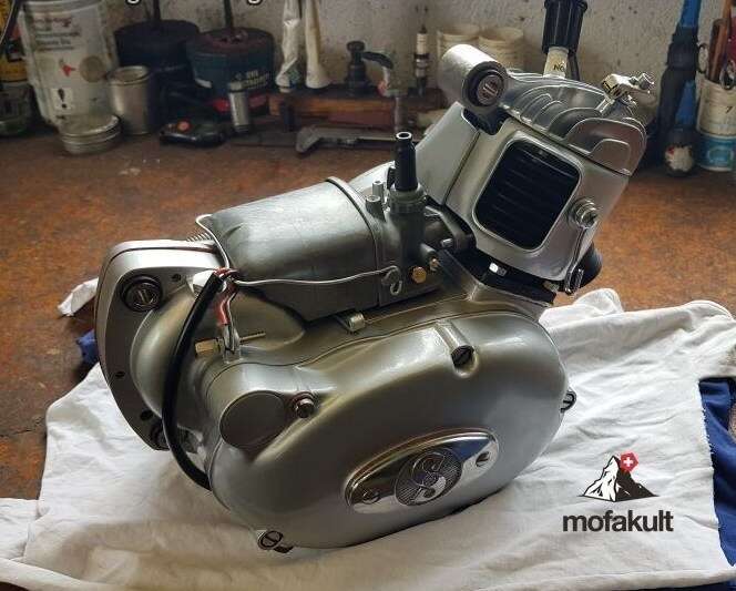 Frisch-restaurierter-Sachs-50-2-Motor-von-Gfellers-Zweirad Frisch-restaurierter-Sachs-50-2-Motor-von-Gfellers-Zweirad