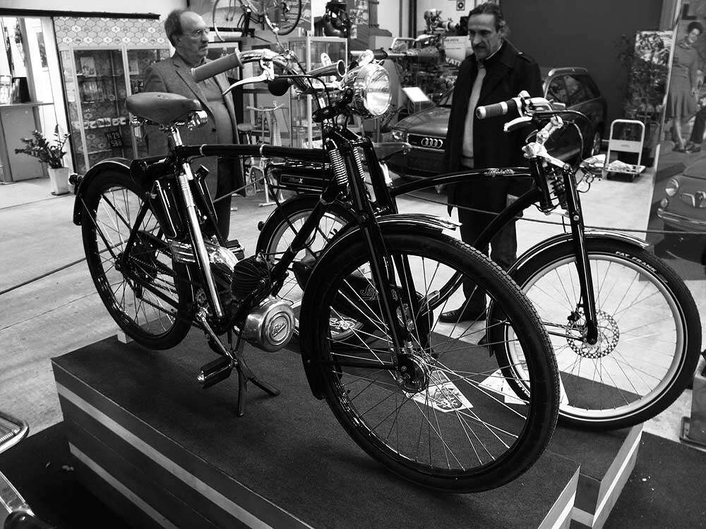 Das Motorfahrrad „Styriette“ von 1938 Das Motorfahrrad „Styriette“ von 1938