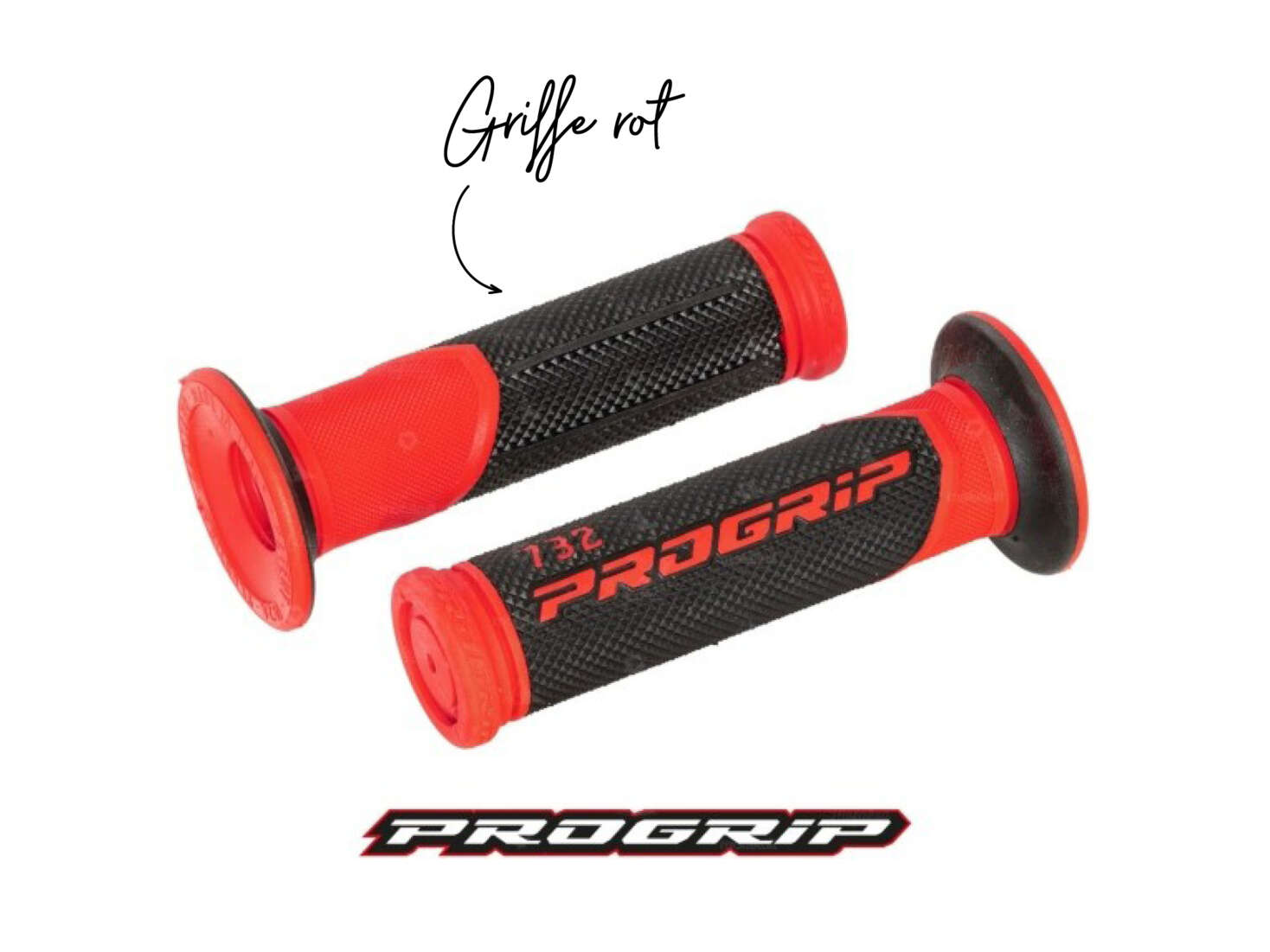 Griffe ProGrip 732 rot (Road) Griffe ProGrip 732 rot (Road)