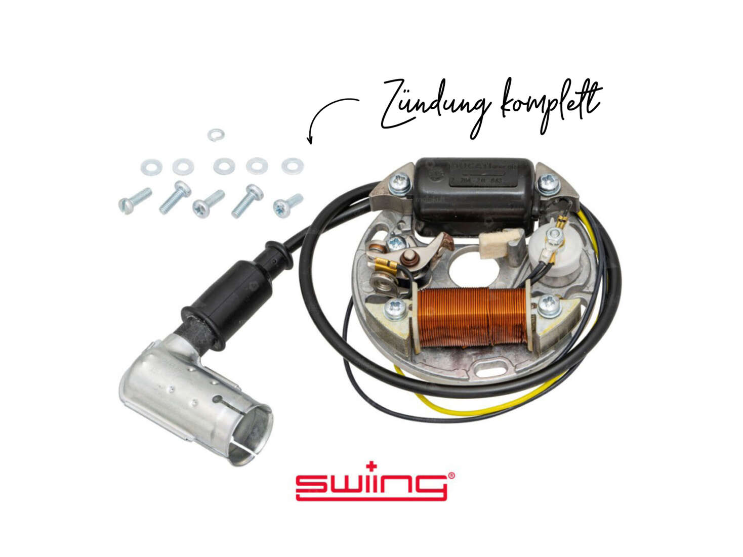 Zündung komplett (Bosch / Ducati / swiing) 1A-Qualität Zündung komplett (Bosch / Ducati / swiing) 1A-Qualität