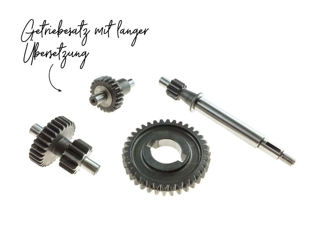 Malossi Getriebesatz 8.92:1 lange Übersetzung | Piaggio Ciao, SI, Bravo, Boxer Malossi Getriebesatz 8.92:1 lange Übersetzung | Piaggio Ciao, SI, Bravo, Boxer