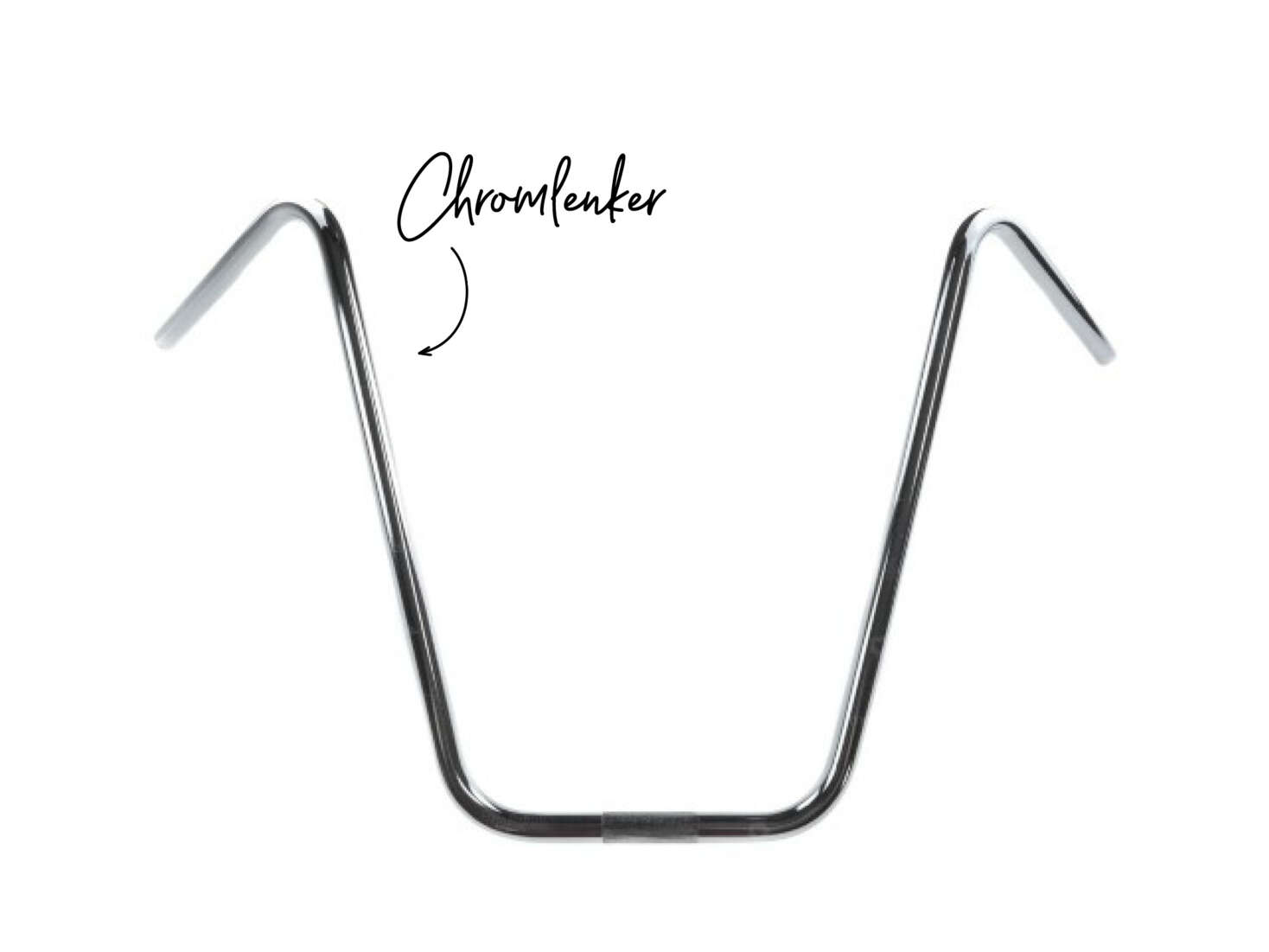 Lenker Gabelplatte 50 cm Chopper Chrom Lenker Gabelplatte 50 cm Chopper Chrom