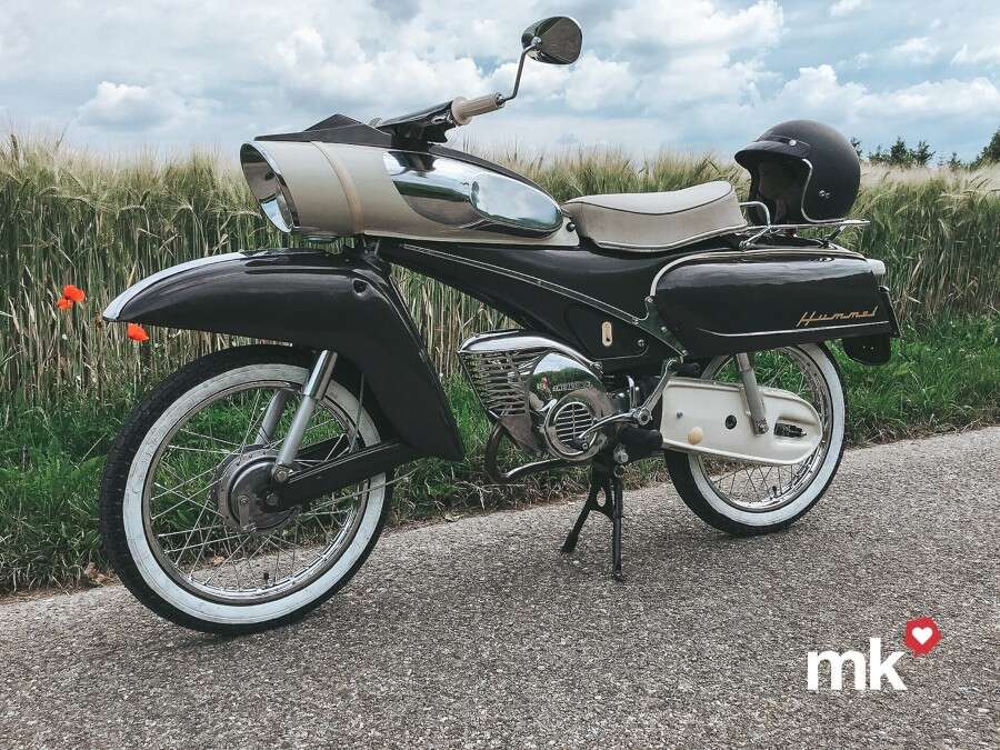 Beim Isebähnli-GP hat jeder die Chance, seine Schmuckstücke zu zeigen (hier die Blechbanane von Andreas) Beim Isebähnli-GP hat jeder die Chance, seine Schmuckstücke zu zeigen (hier die Blechbanane von Andreas)