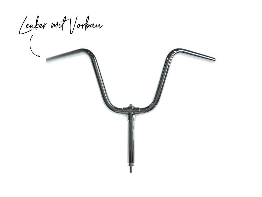 Lenker mit Vorbau 23.5 cm | Piaggio Ciao Lenker mit Vorbau 23.5 cm | Piaggio Ciao