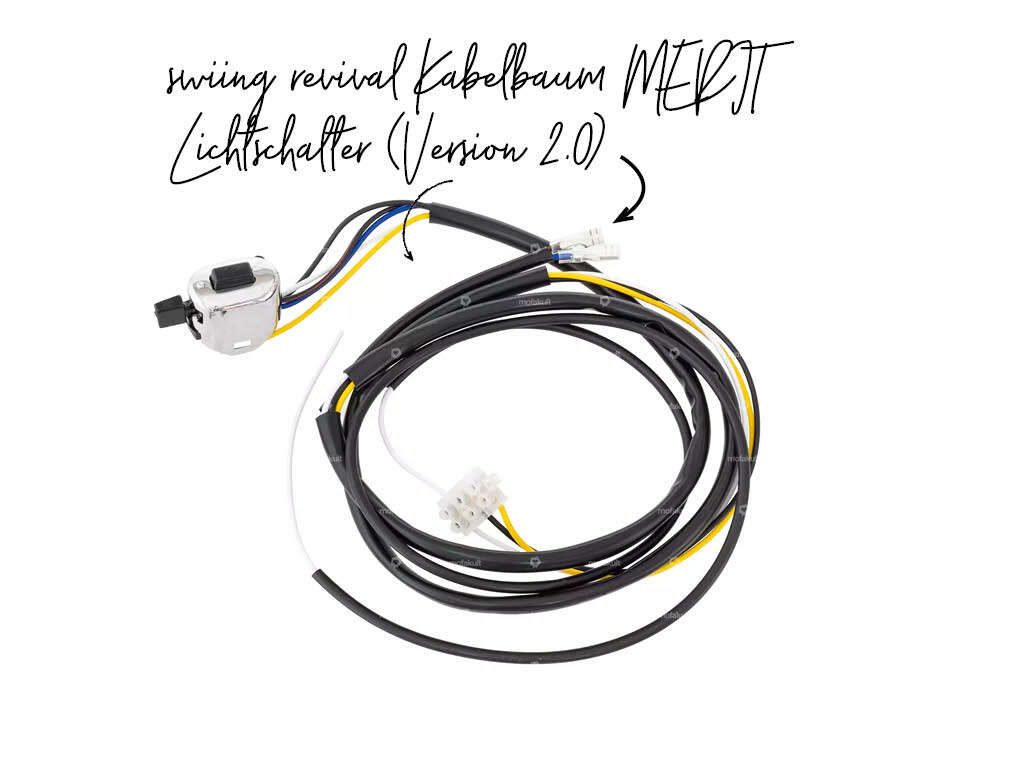 swiing revival Kabelbaum MERIT Lichtschalter (Version 2.0) swiing revival Kabelbaum MERIT Lichtschalter (Version 2.0)
