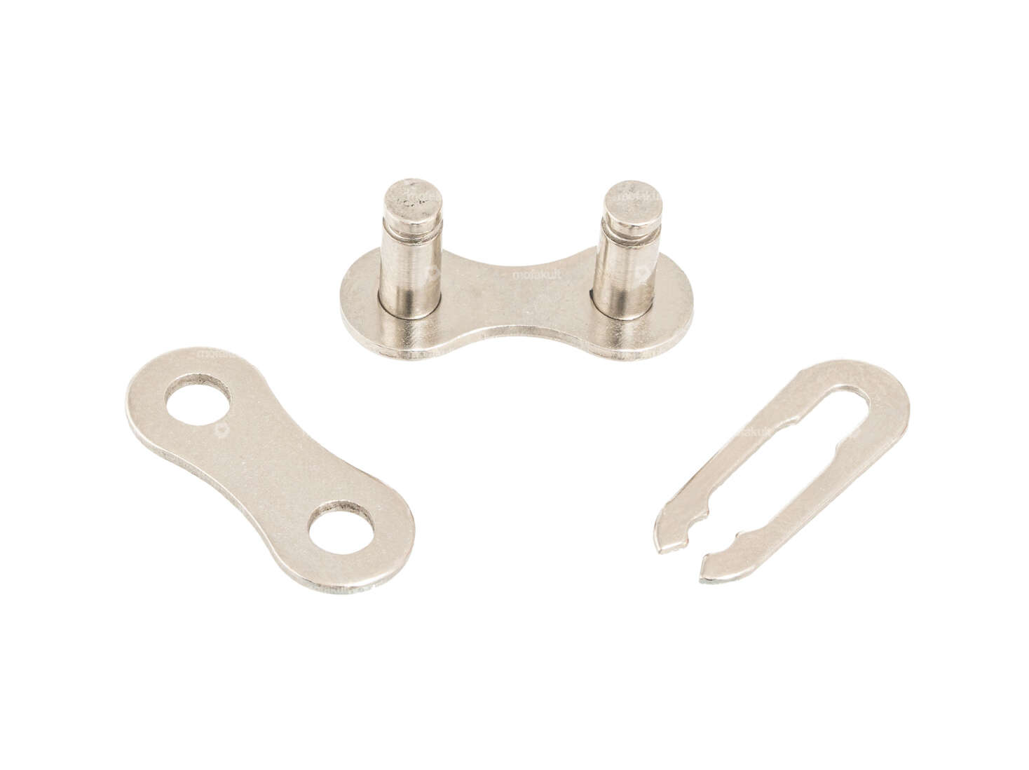 Wippermann Kettenschloss Tretkette vernickelt Carousel Image 1