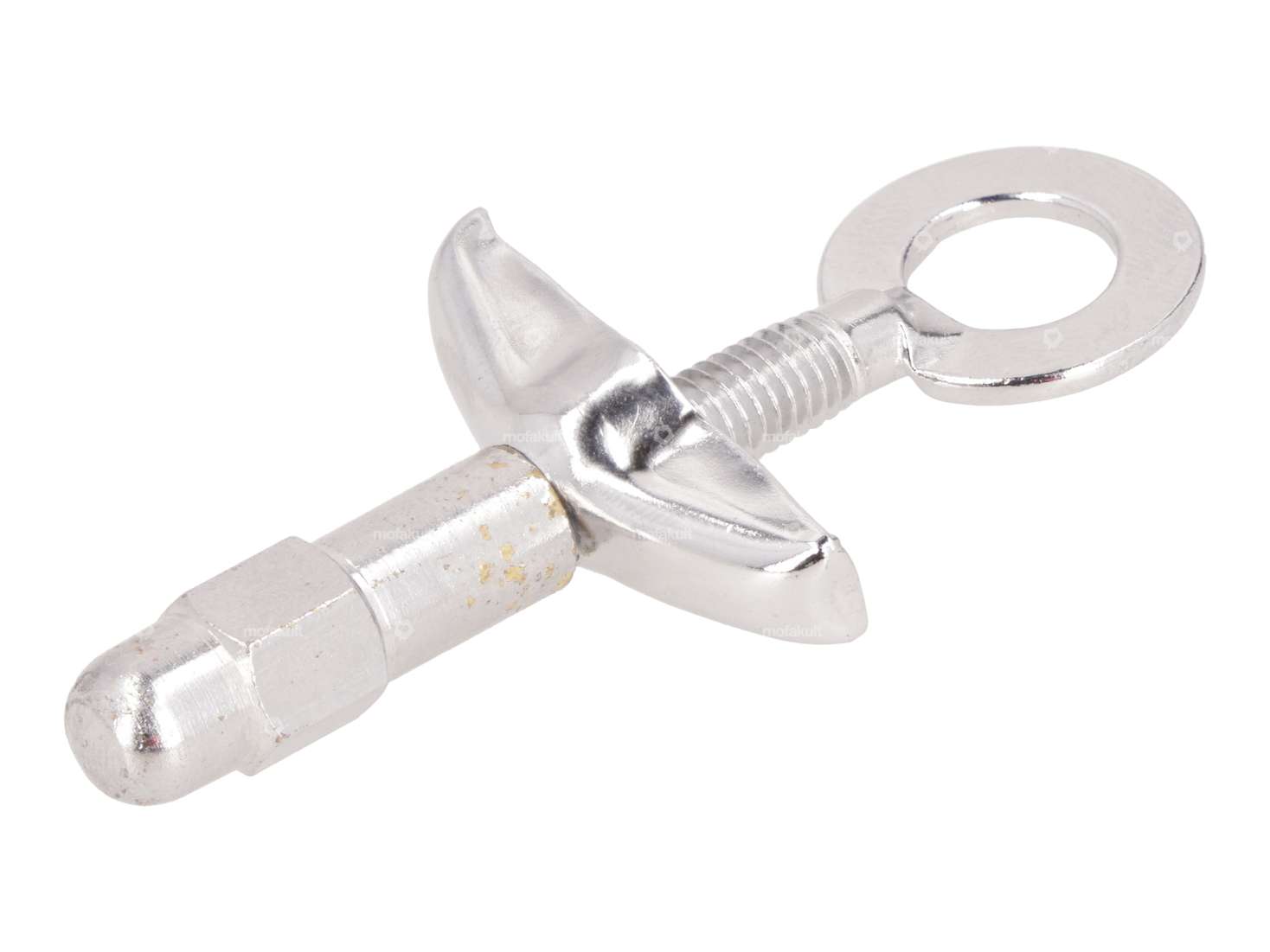 Wheel clamp Ø 11 mm M6 guide plate special nut straight galvanized Carousel Image 1