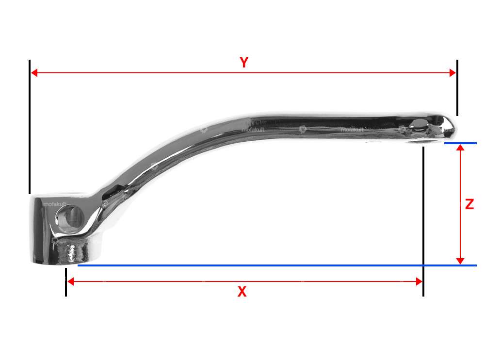 Pedal cranks Vintage raw (pair) | Puch Carousel Image 3