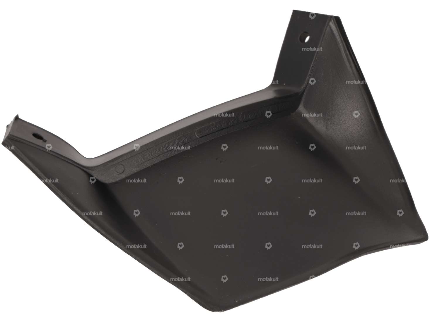 Spritzschutz Schutzblech vorne eckig schwarz (1A-Qualität) | Piaggio SI FL Carousel Image 2