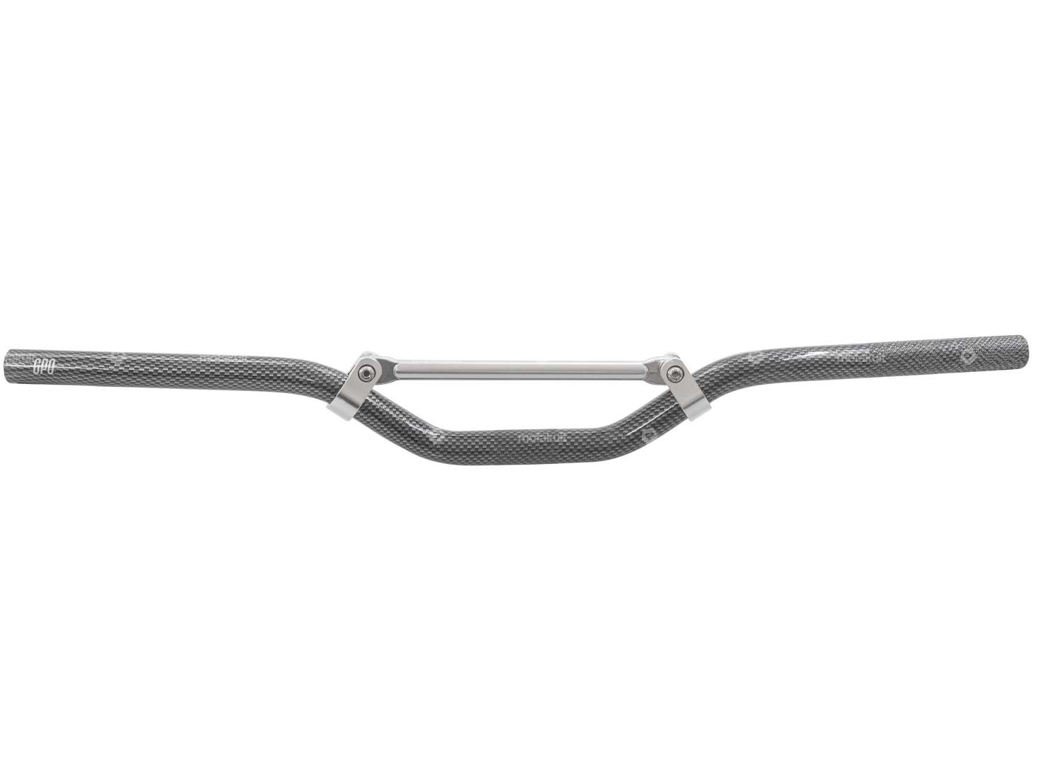 GPO racing handlebar fork plate 7 cm carbon matt Carousel Image 1