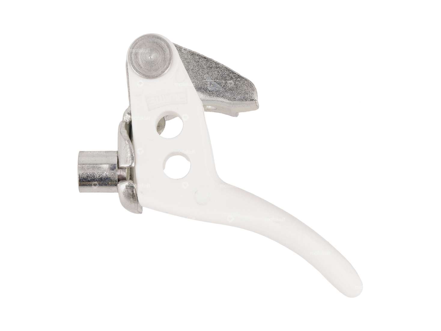 swiing® revival decorative lever hole mount left white (Magura) Carousel Image 1