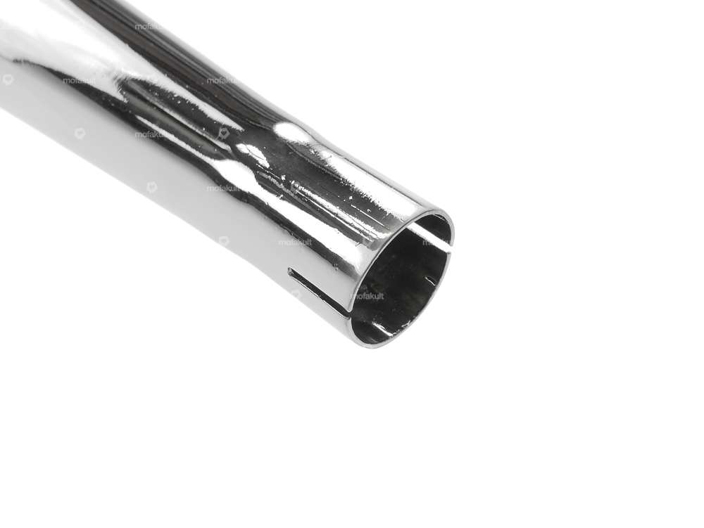 Auspuff Zigarre Ø 26 / 60 mm Chrom | Zündapp Carousel Image 2