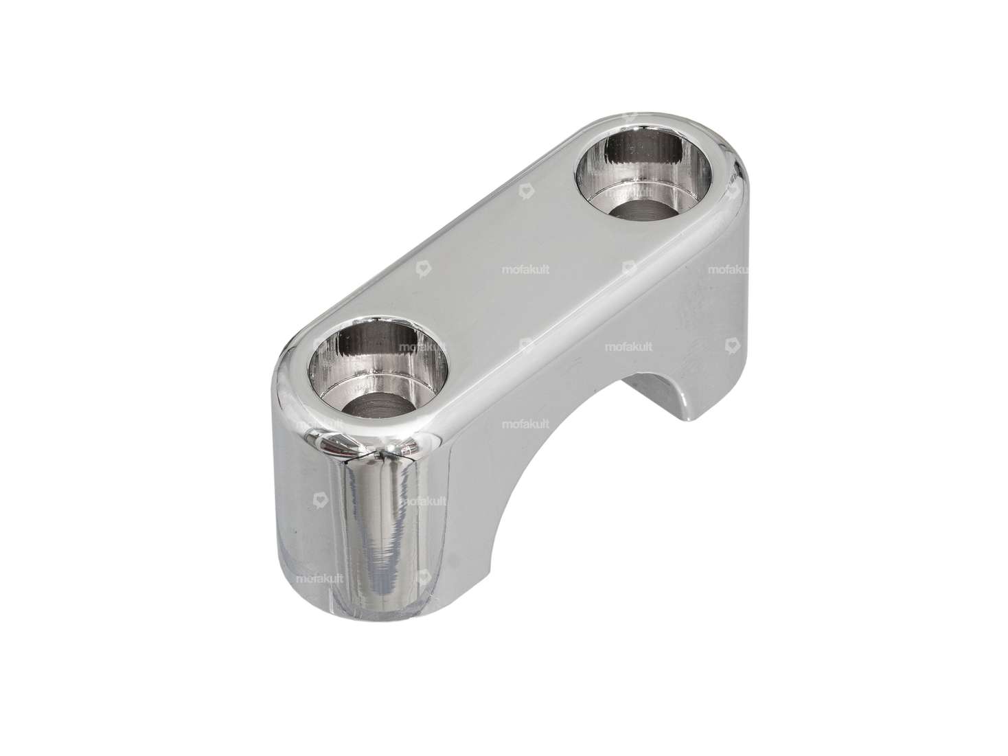 GPO Klemmbrücke EBR Guss-Gabelplatte Alu Chrom Carousel Image 1