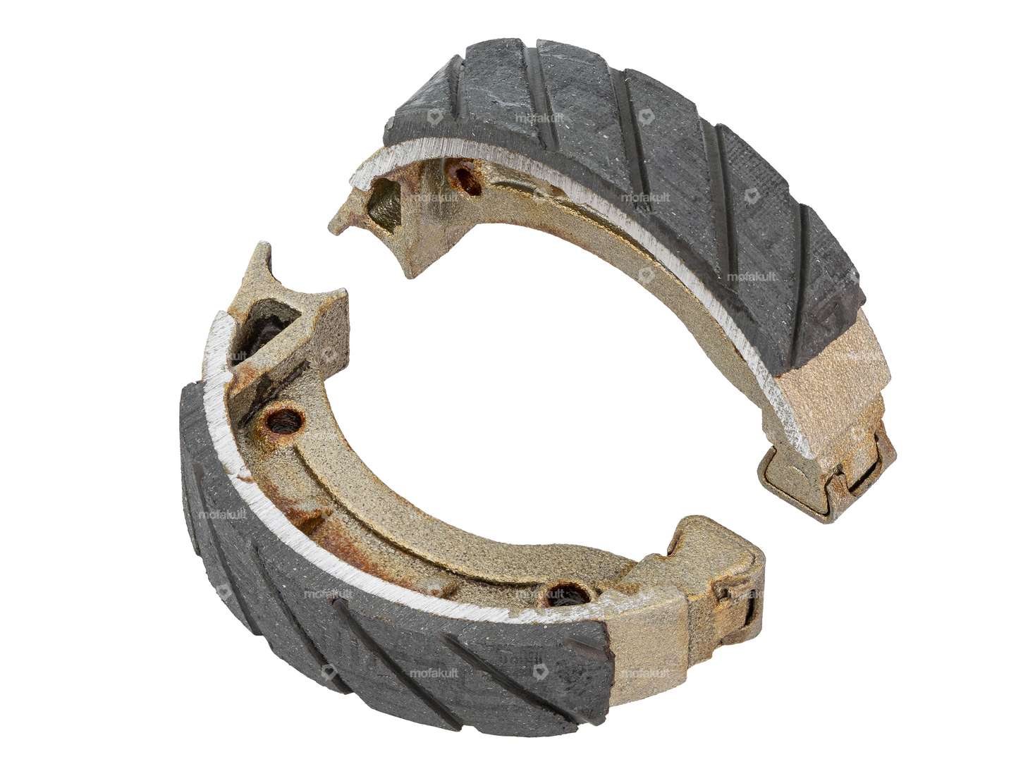 swiing® ingenious brake shoes slotted Ø 90 x 18 spoke wheel front | Piaggio Ciao, Bravo, Boxer Carousel Image 2