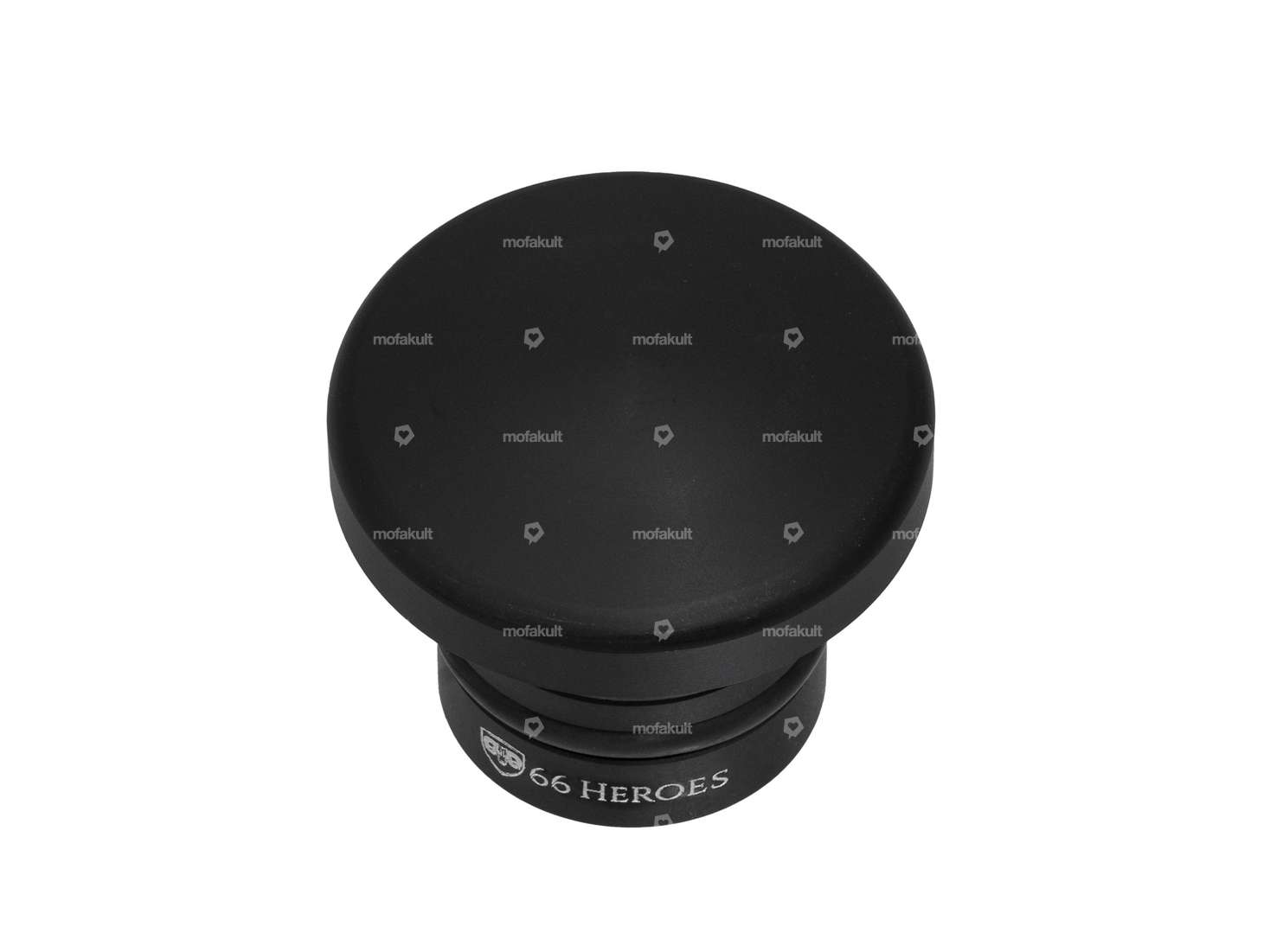 66HEROES Tankdeckel rund schwarz | Puch Maxi Carousel Image 1