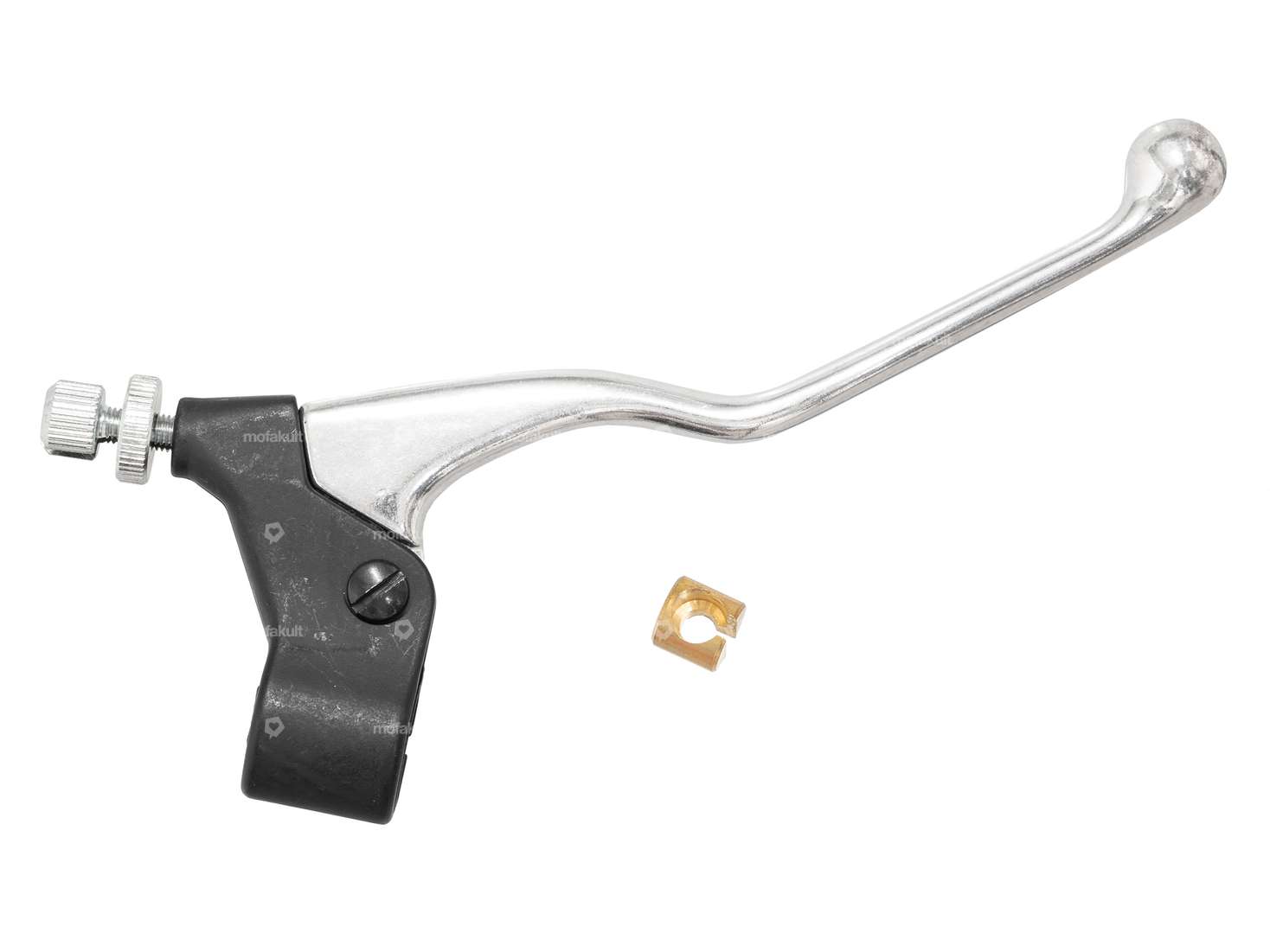 Domino brake lever aluminum right black Carousel Image 1