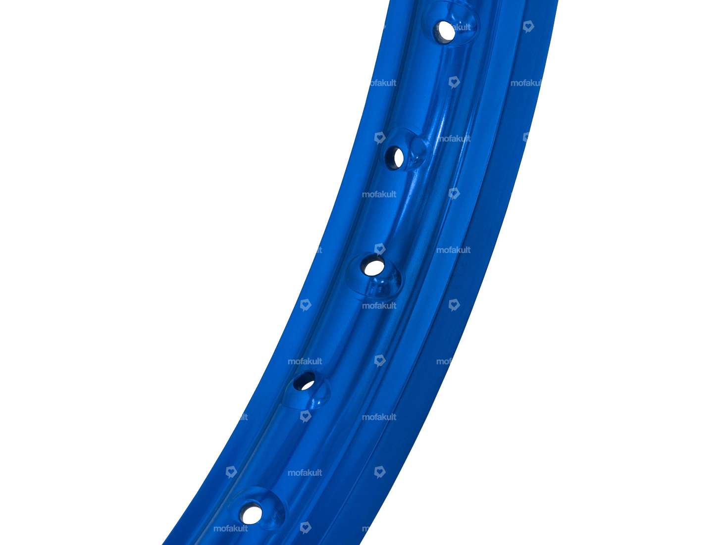 Rim ring 1.40 x 17" (49 mm) aluminum blue anodized Carousel Image 2