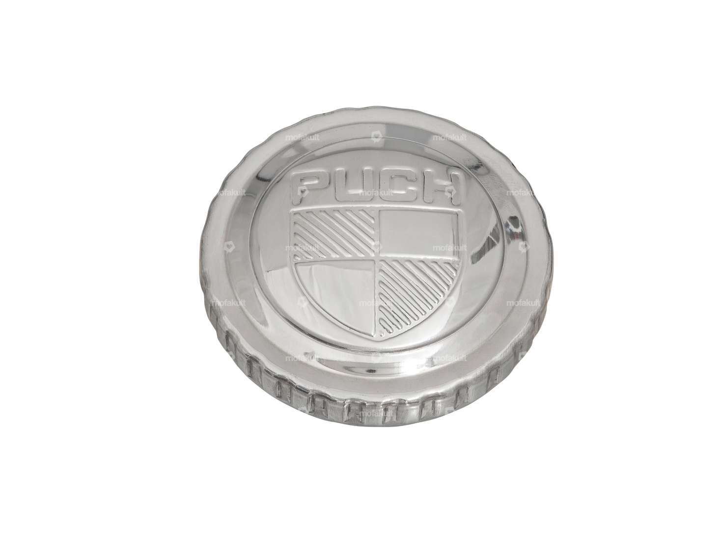 Tankdeckel «Puch» Bajonett 30 mm Chrom Carousel Image 1