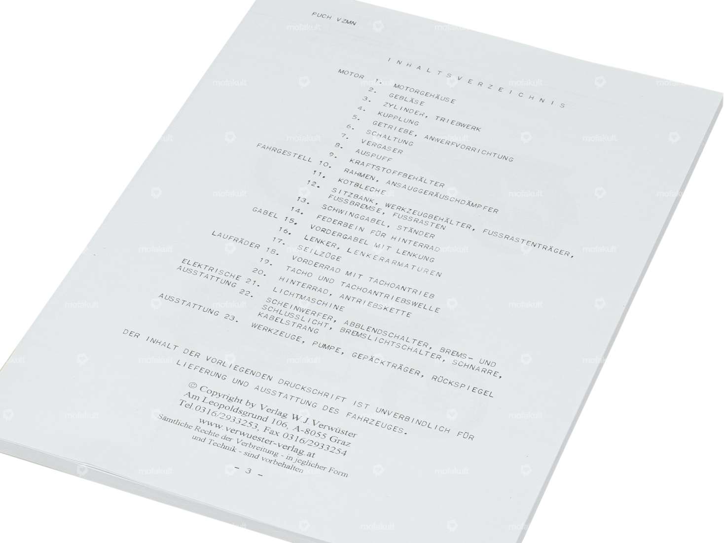 Spare parts catalog | Puch VZM 4-speed (CH, DE, NOR) Carousel Image 2