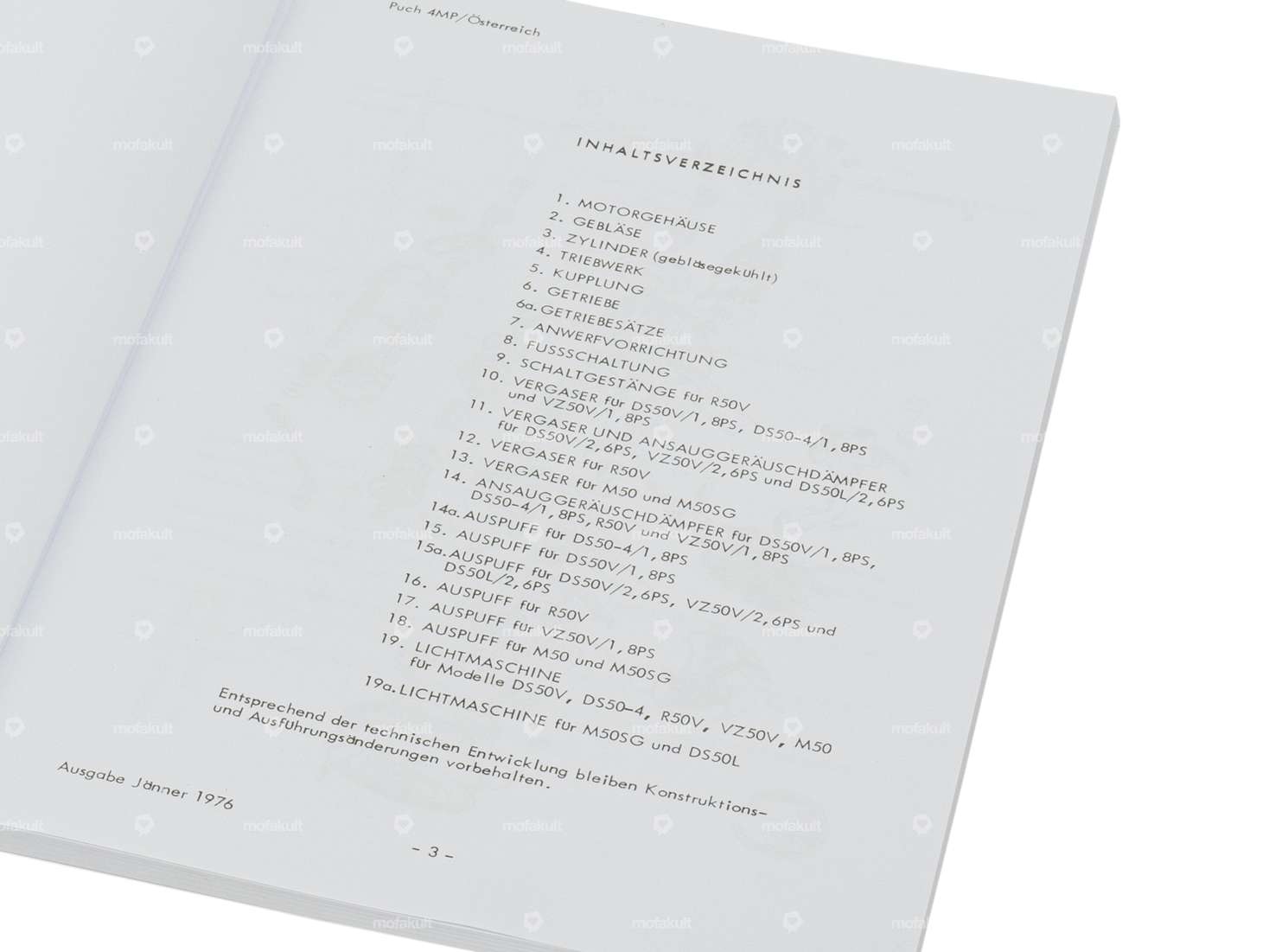 Ersatzteilkatalog | Puch DS50, R50, VZ50, M50 (AT) Carousel Image 2