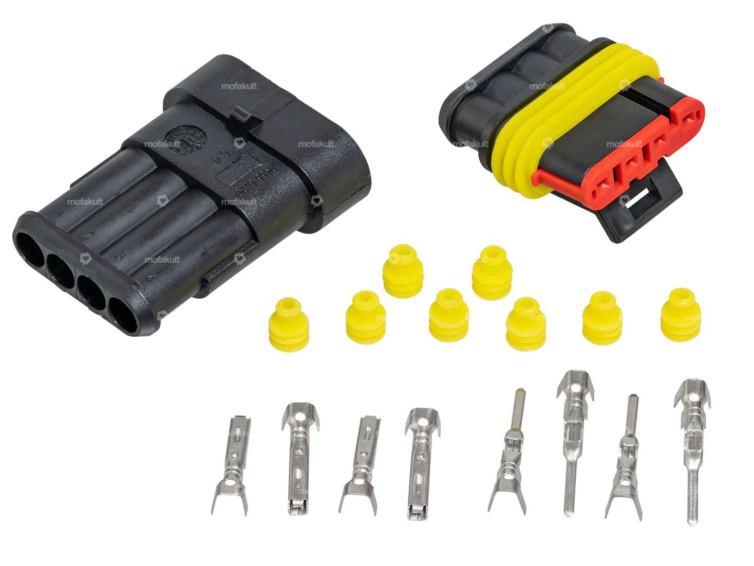 Superseal Stecker 4-polig wasserdicht Carousel Image 1