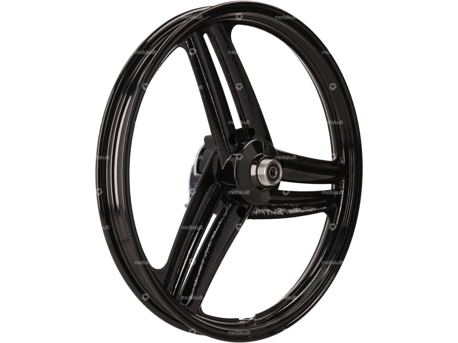 Wheel set 17" cast black (3/6 spoke) | Peugeot 103 Carousel Image 2