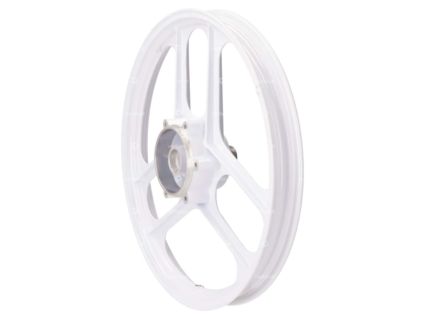Grimeca Felge Alu 16" weiss (3/6 Speiche) hinten | Pony Cross 521 Carousel Image 1