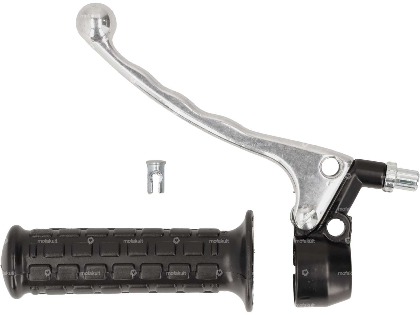 Lusito Bremsgriff Blockmuster schwarz Carousel Image 1