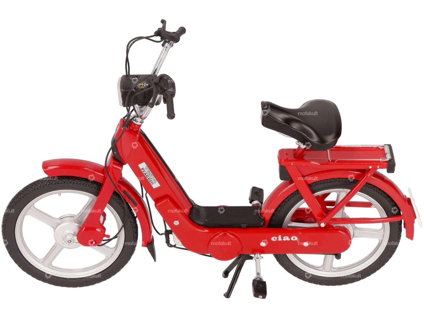 Vespa Piaggio Ciao rot Miniatur Modell 1:10 (1A-Qualität) Carousel Image 1