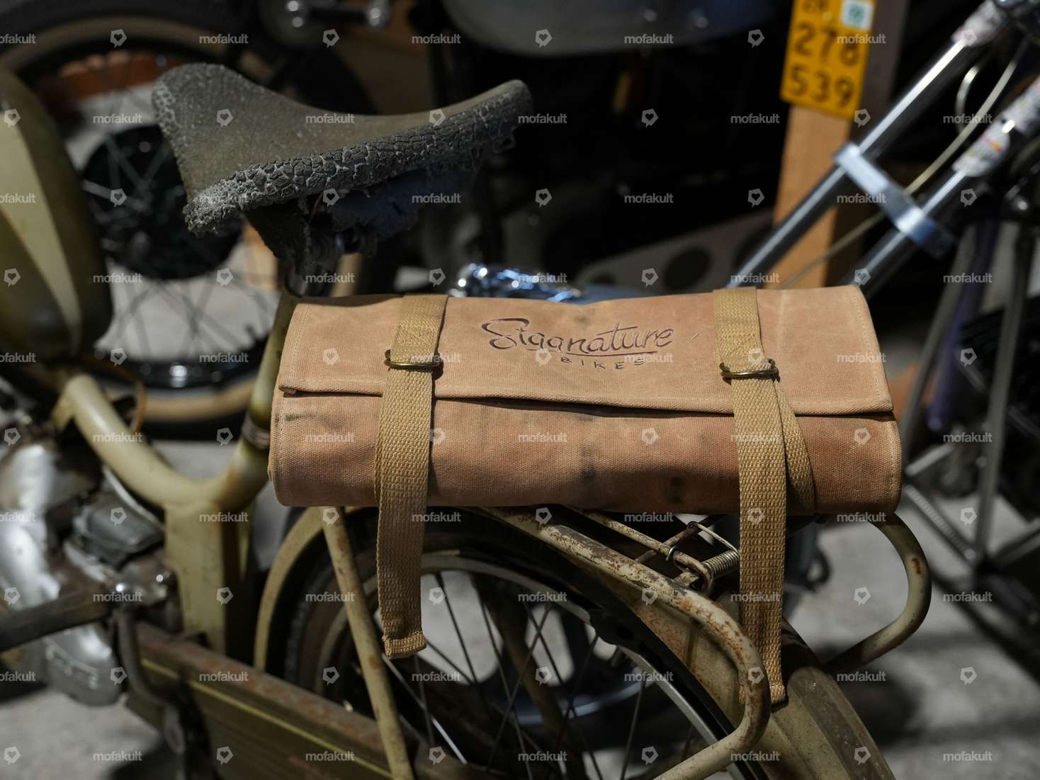 Siggnature tool bag canvas beige Carousel Image 5