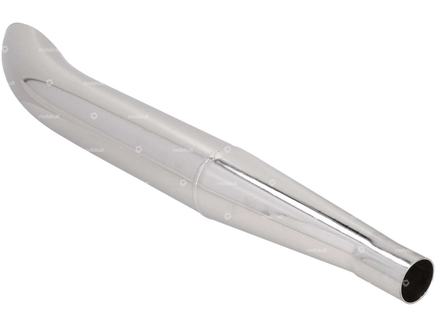 Endtopf Sidepipe Ø 32 / 60 mm Chrom Carousel Image 3