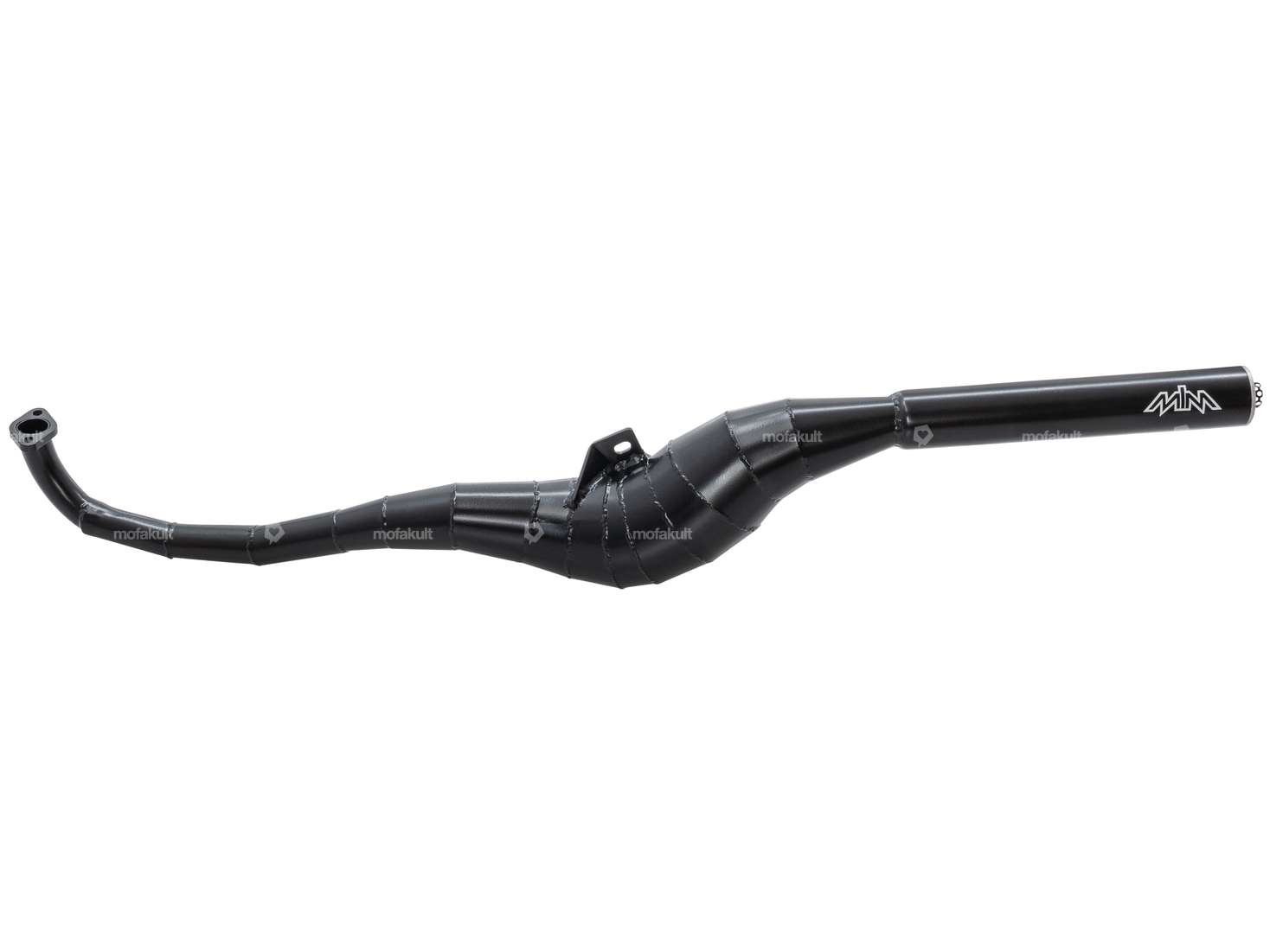 MLM Auspuff «Crazy Pipe» schwarz gerader Auslass | Puch Carousel Image 1