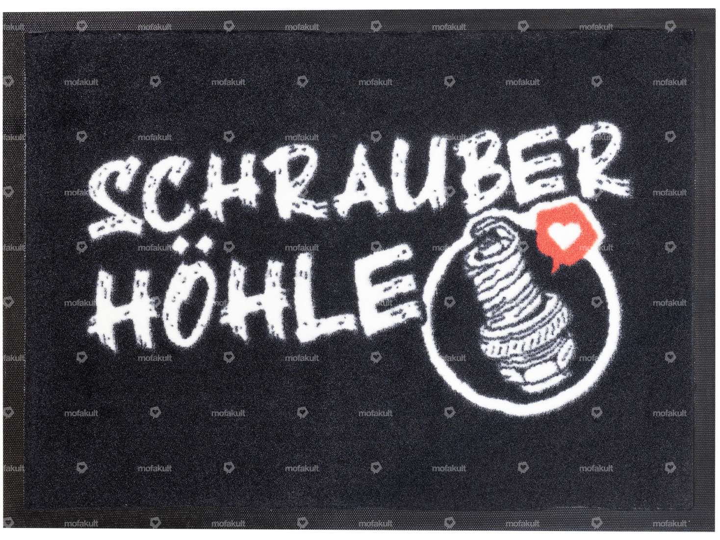 mk-Merch Fussmatte / Türvorleger «Schrauberhöhle» 70 x 50 cm Carousel Image 1