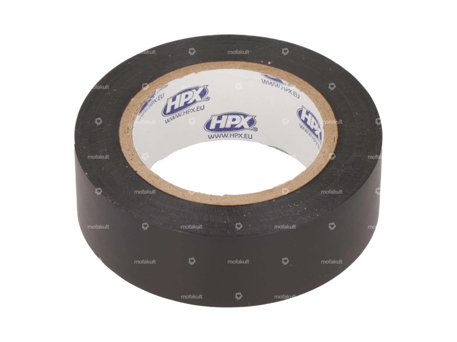 HPX insulating tape 19 mm black (10m roll) Carousel Image 1
