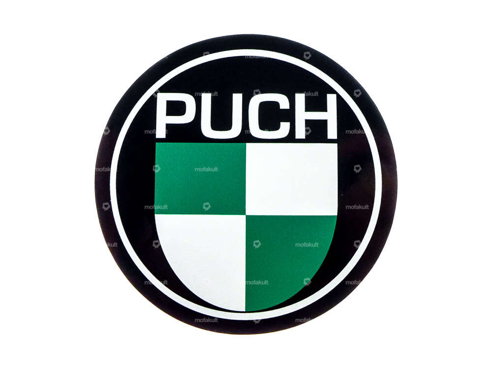 Aufkleber Wappen «PUCH» Ø 100 mm Carousel Image 1