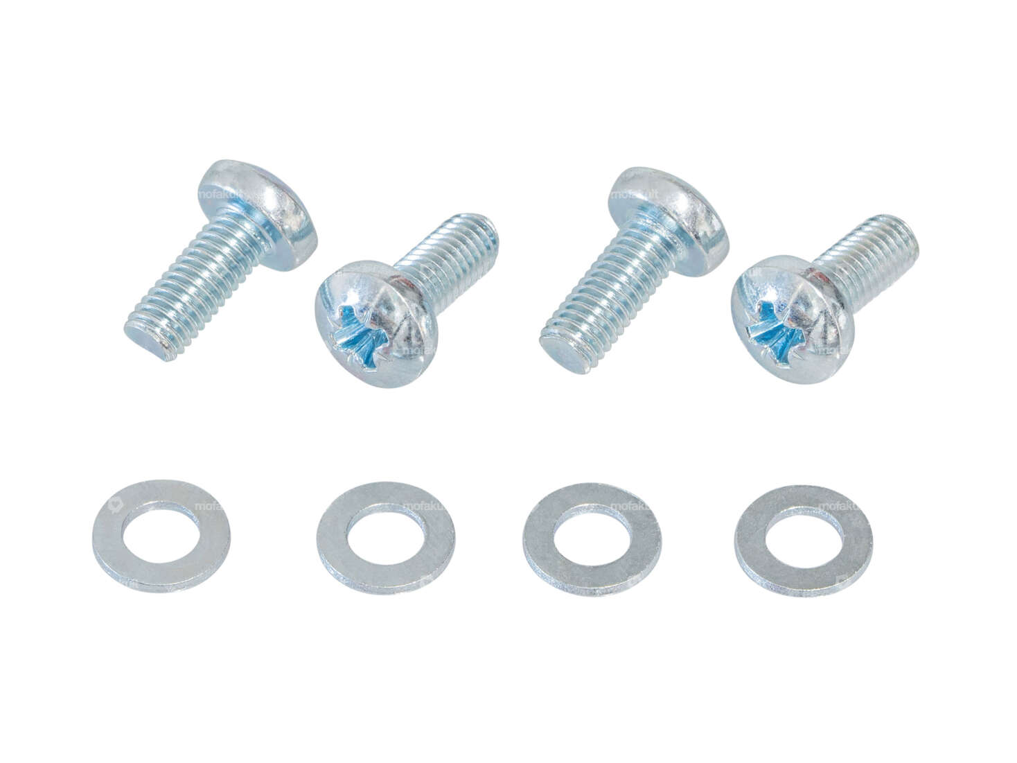 swiing® revival screw set galvanized fan cover | Piaggio Ciao, SI, Bravo, Boxer Carousel Image 1