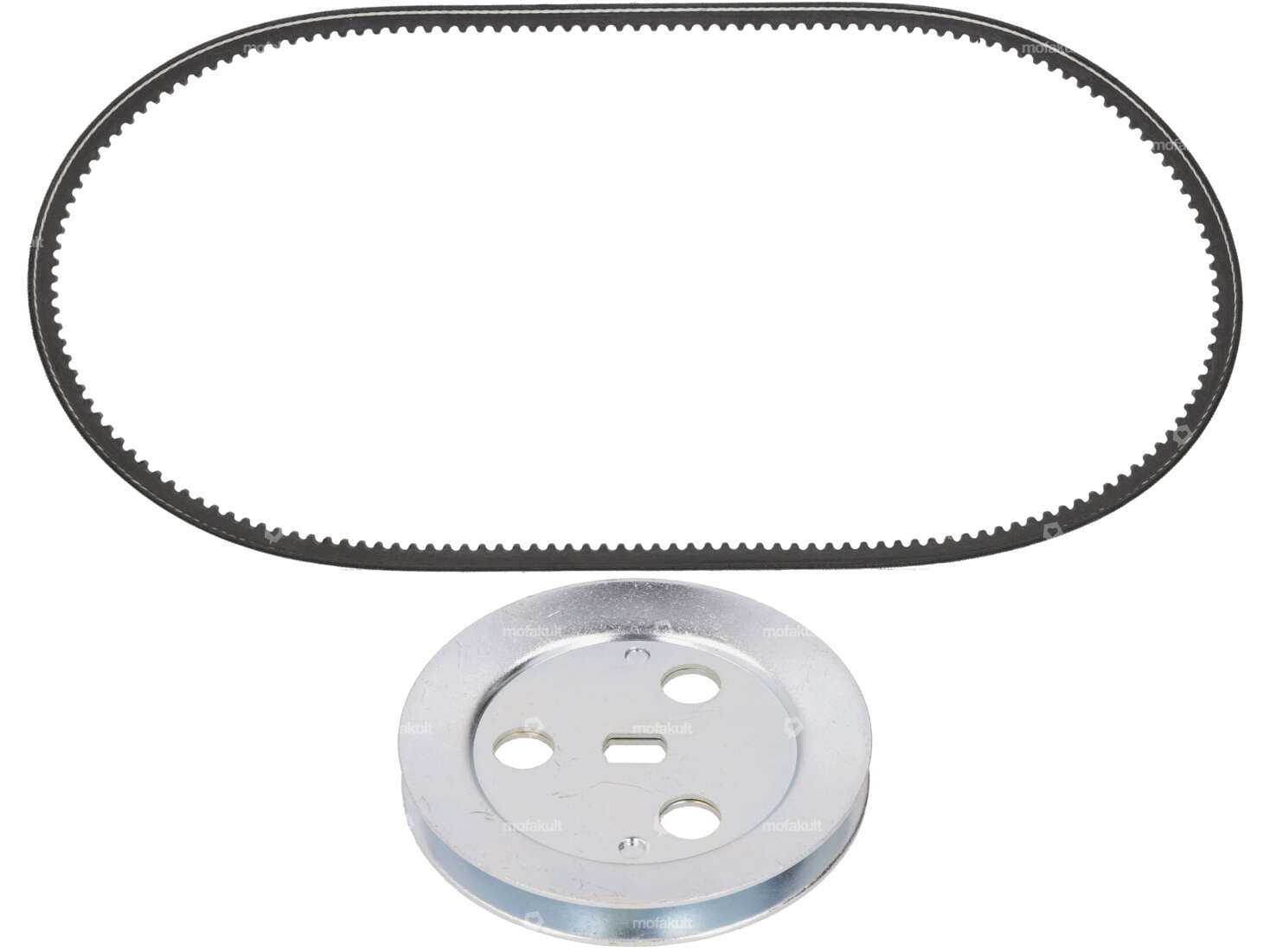 Pully 94 mm & V-belt set (original) | Piaggio Ciao Carousel Image 1
