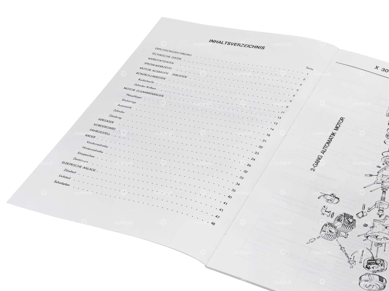 Repair instructions | Puch X30 2-speed automatic (ZA50) Carousel Image 2