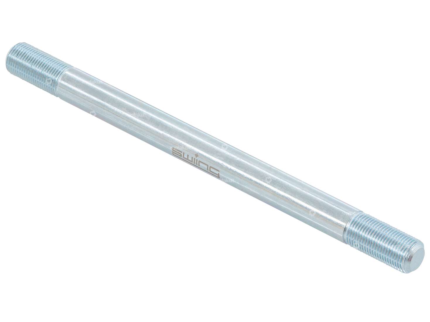 swiing® revival wheel axle M12x1 x 170 mm EBR thru axle galvanized Carousel Image 2