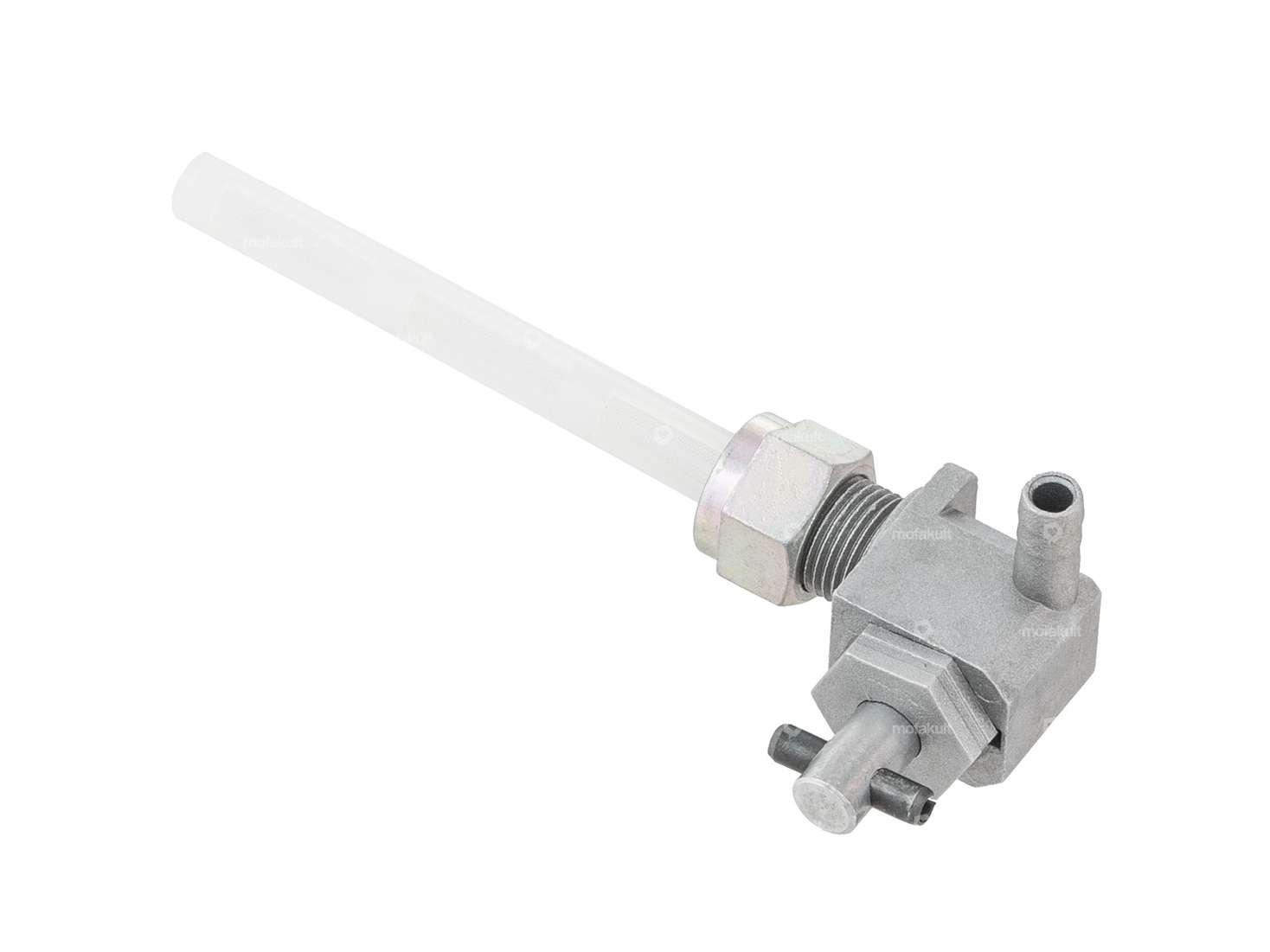 OMG Benzinhahn senkrecht M12x1 (mit Überwurfmutter) rechts abgehend Bajonett Carousel Image 2