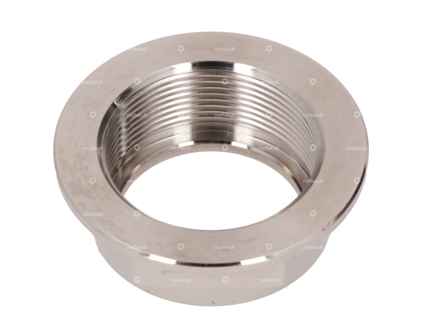 swiing® revival Gabelschaftmutter 1"/24G offen Inox Carousel Image 2