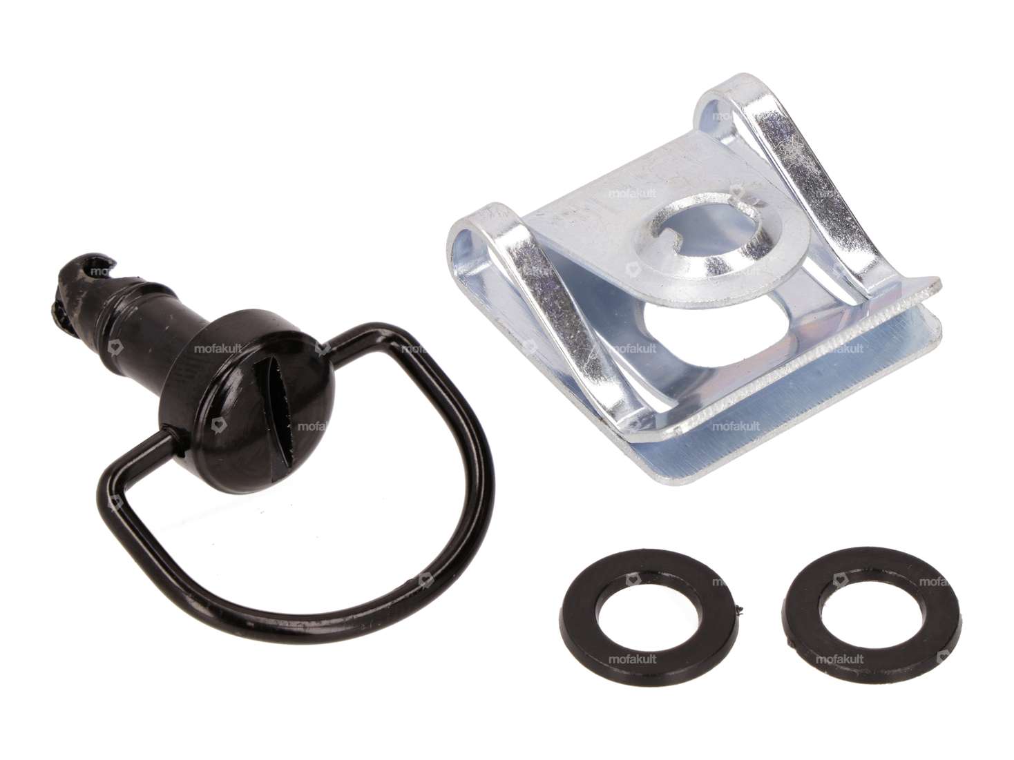 Schnellverschluss-Bügel schwarz Carousel Image 2