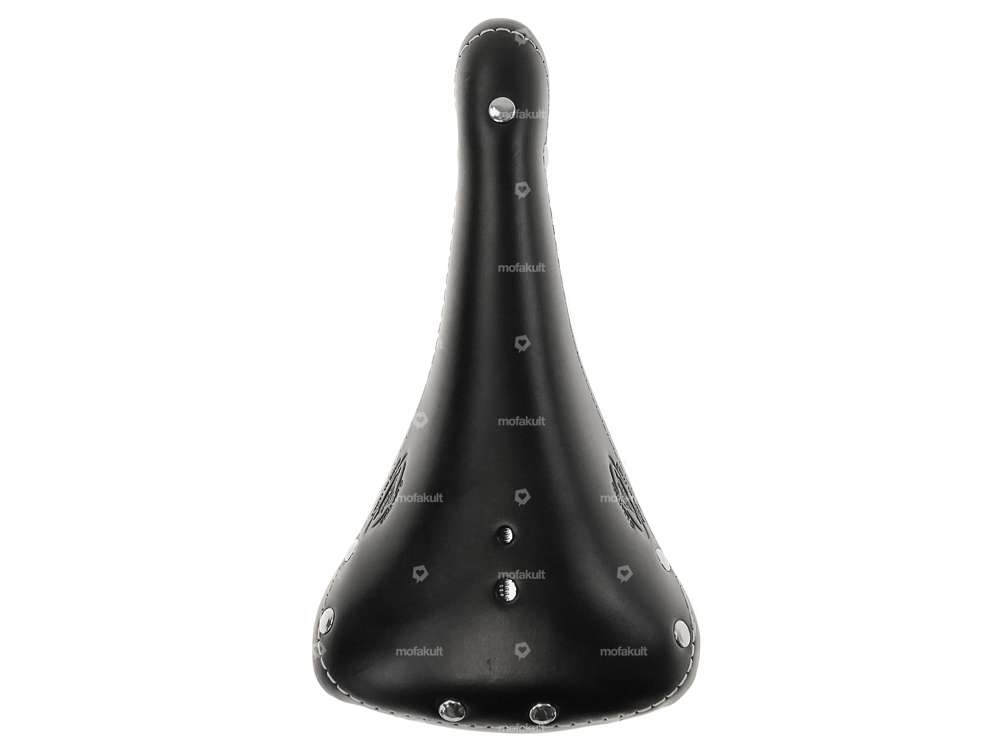 Saddle leather vintage black Carousel Image 4