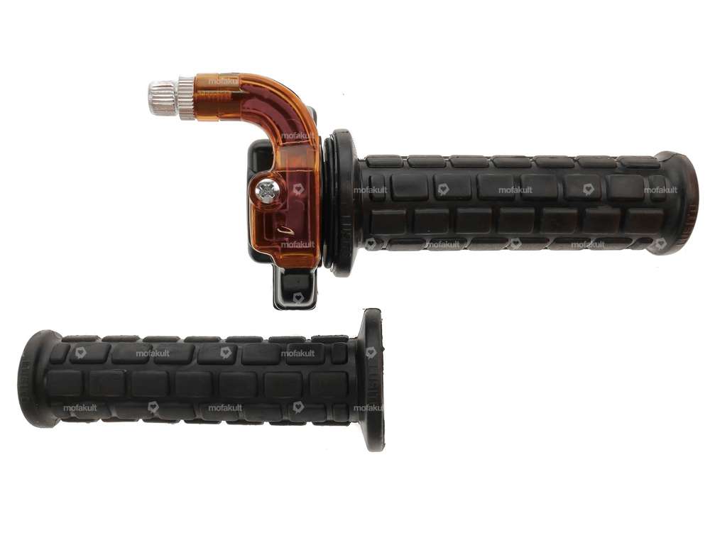 Lusito Gasdrehgriff kurzgas schwarz / orange Carousel Image 1