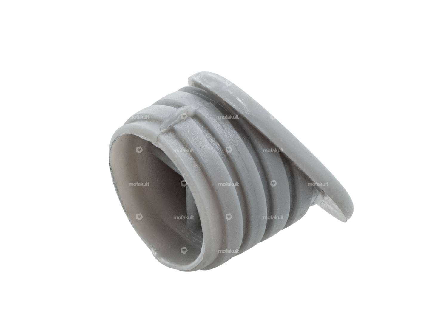 Rubber plug handlebar stem gray Carousel Image 2