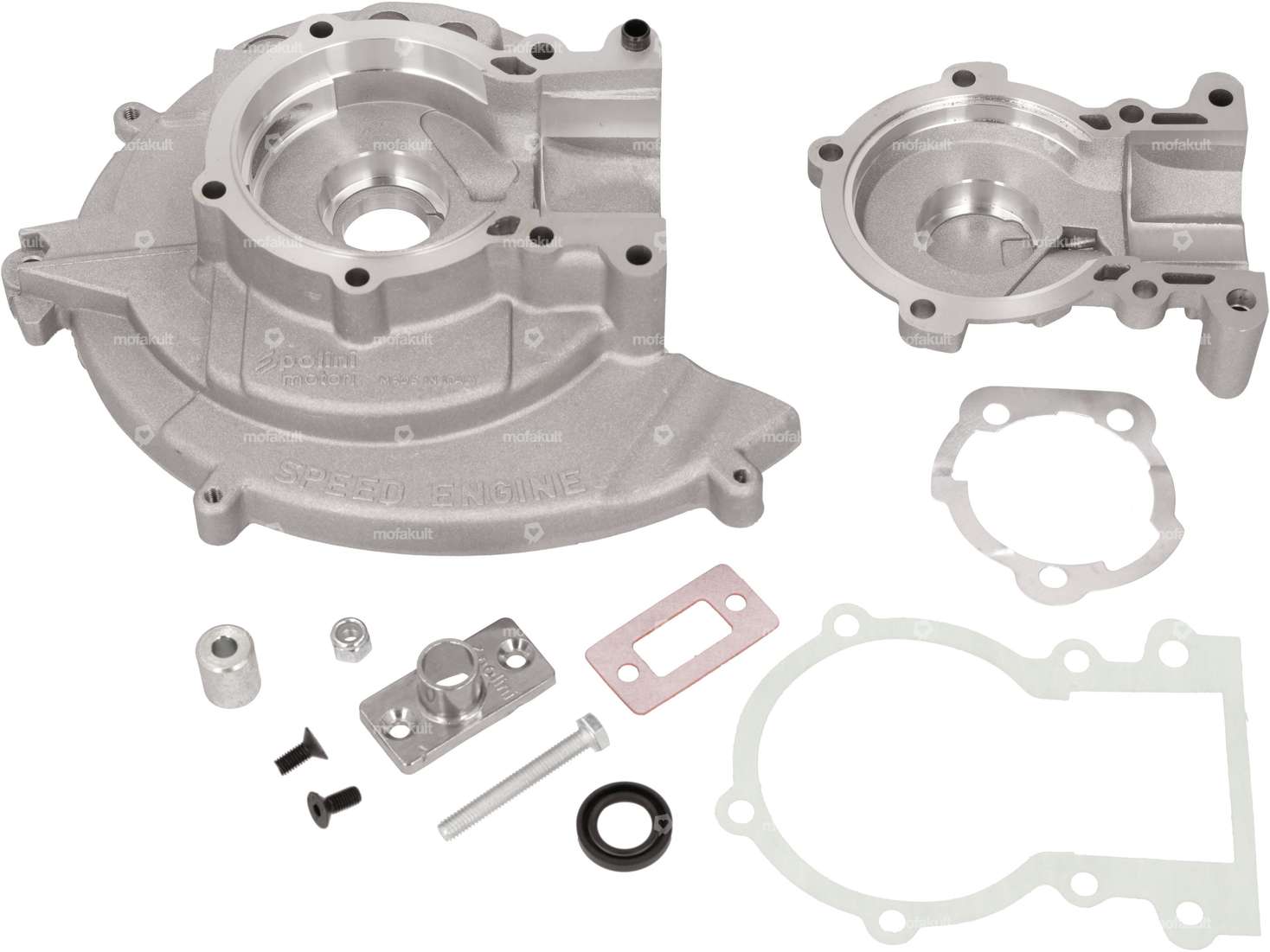 Polini Speed Engine Motorgehäuse elektronische Zündung | Piaggio Ciao, SI, Bravo, Boxer Carousel Image 1